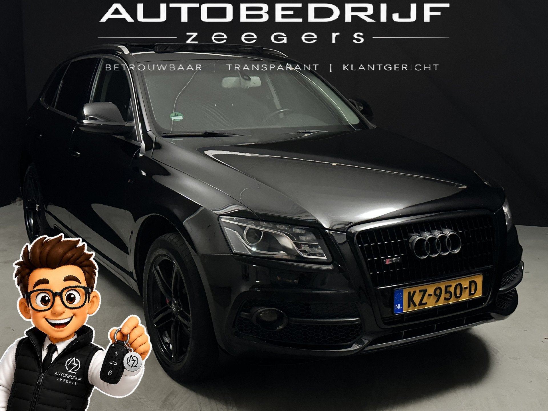 Audi Q5 2.0 TFSI quattro Pro S-Line *Automaat*Full Options*, Auto's, Automaat, Euro 5, Gebruikt, 4 cilinders