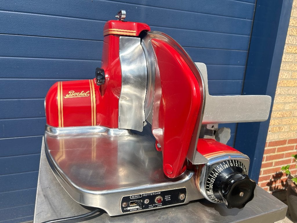Berkel 834 snijmachine aluminium snijtafel, Ophalen, Zo goed als nieuw