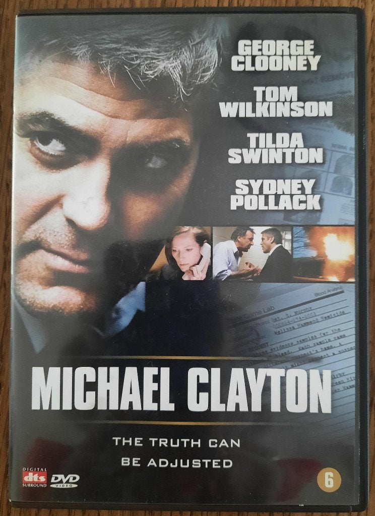 Dvd / Film Michael Clayton met o.a. Tom Wilkinson (z.g.a.n.), Cd's en Dvd's, Engels, Nederlands, Actiethriller, Ophalen of Verzenden