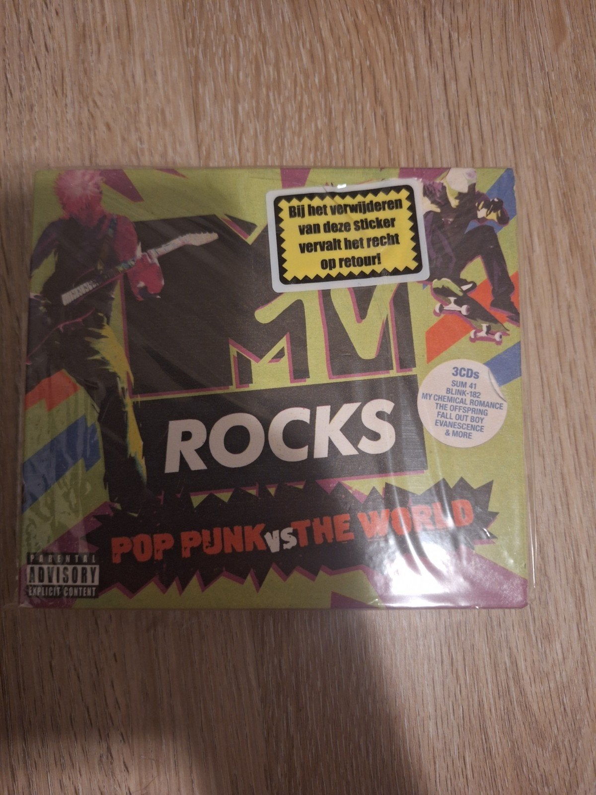 MTV rocks pop punk vs the world, Cd's en Dvd's, Inclusief boekje, Ophalen of Verzenden, Verzamelalbum, Nieuw in verpakking