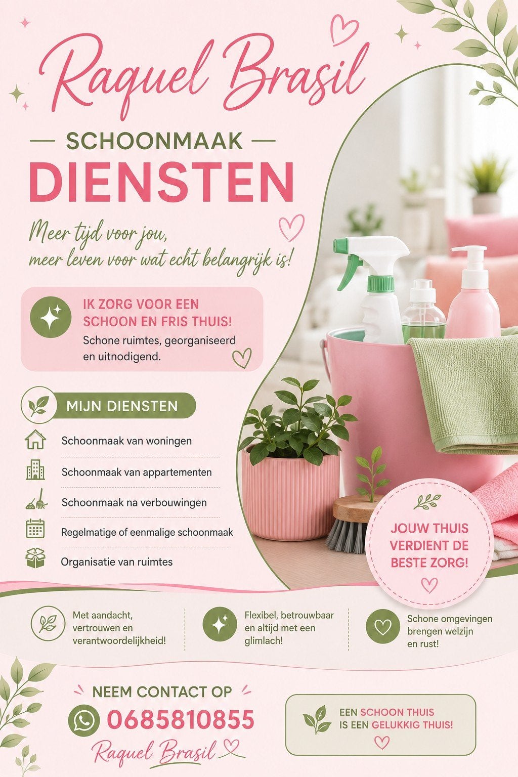 Laat het organiseren en schoonmaken van uw huis aan ons over, Vacatures, Vacatures | Schoonmaak en Facilitaire diensten