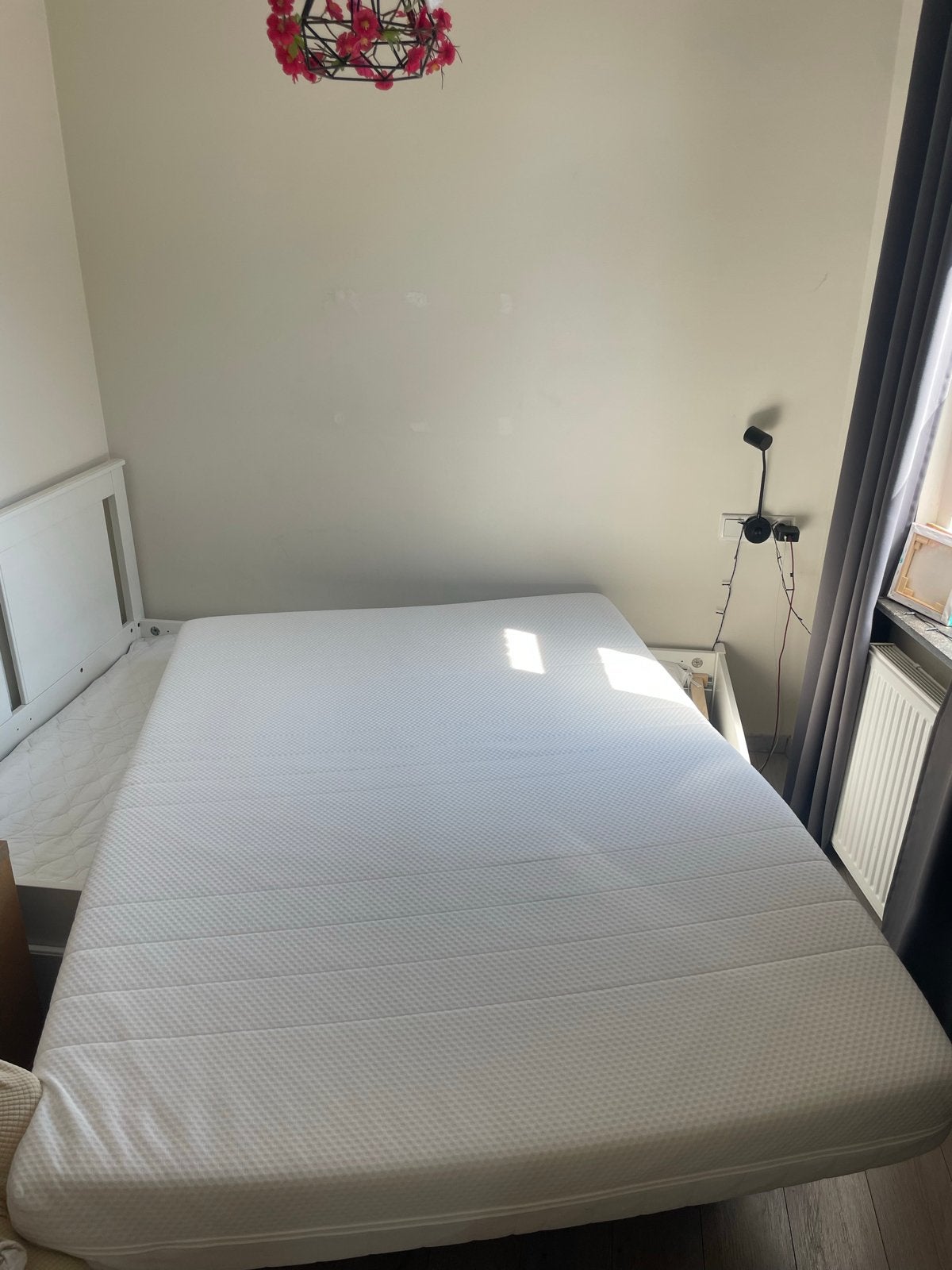 Ikea ÅKREHAMN schuimmatras 140x200cm - zo goed als nieuw, Ophalen, Tweepersoons, 140 cm, Zo goed als nieuw