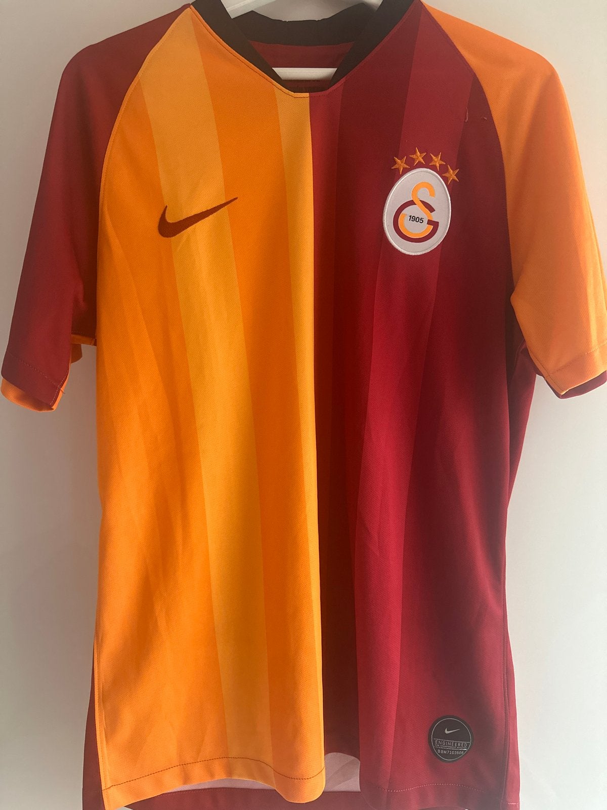 Galatasaray Thuisshirt 2019/2020 Maat M, Kleding | Heren, Ophalen of Verzenden, Gedragen, Maat 48/50 (M), Meerkleurig