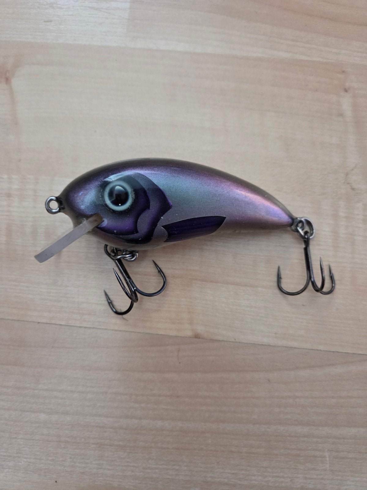 Handgebouwde crankbait CN, Watersport en Boten, Ophalen of Verzenden, Zo goed als nieuw, Overige typen