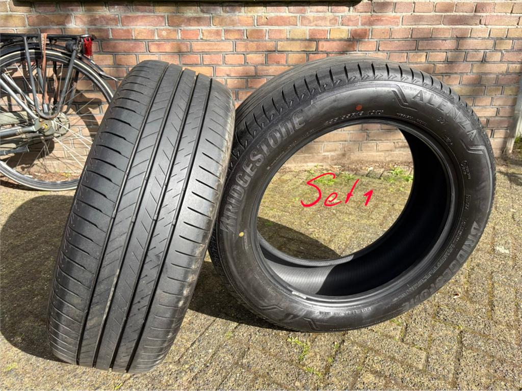 Bridgestone Alenza 001 banden 235/55 R19 – 2x, Ophalen, Zo goed als nieuw