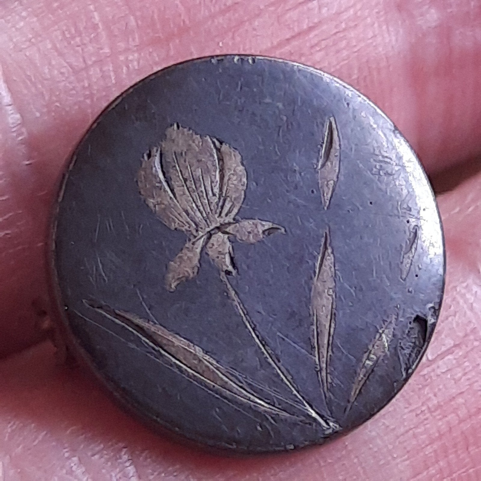 Antieke Kleine Niëllo Broche, Verzenden, Gebruikt, Overige materialen