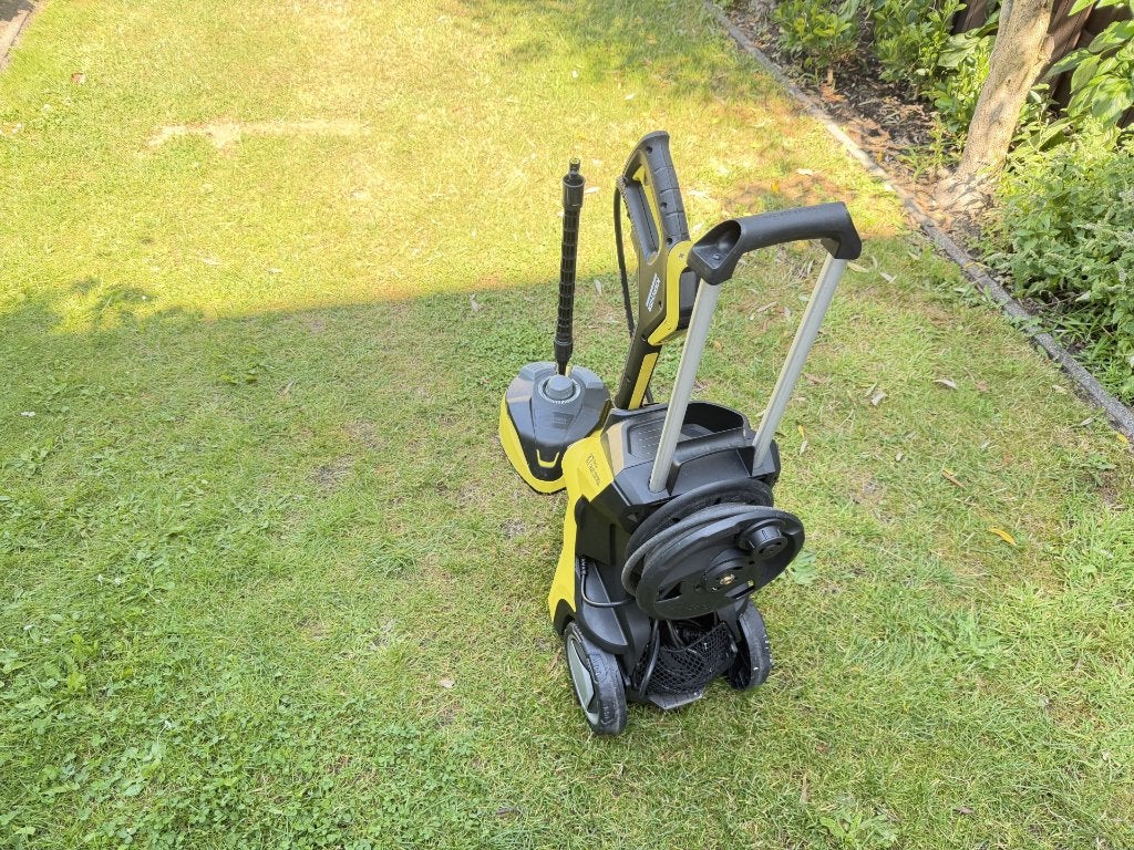 Kärcher K7 Premium Smart Control met T 7 terrasreiniger, Ophalen, Zo goed als nieuw, Elektrisch, Met regelbare waterdruk
