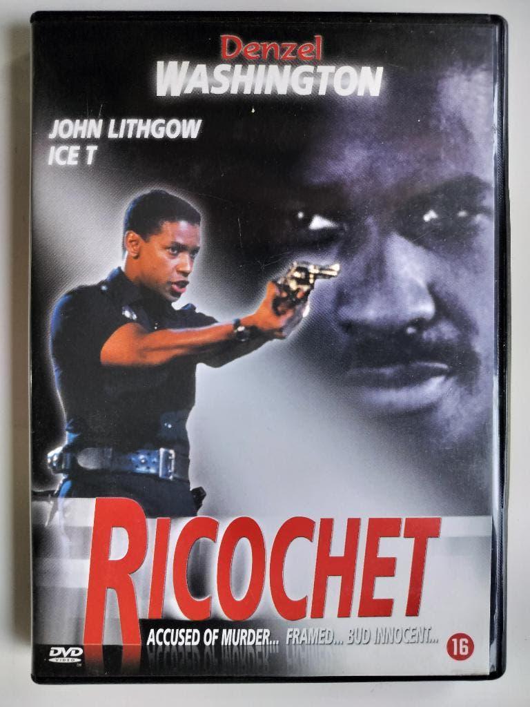 Ricochet (1991), Vanaf 16 jaar, Ophalen of Verzenden, Zo goed als nieuw, Actiethriller