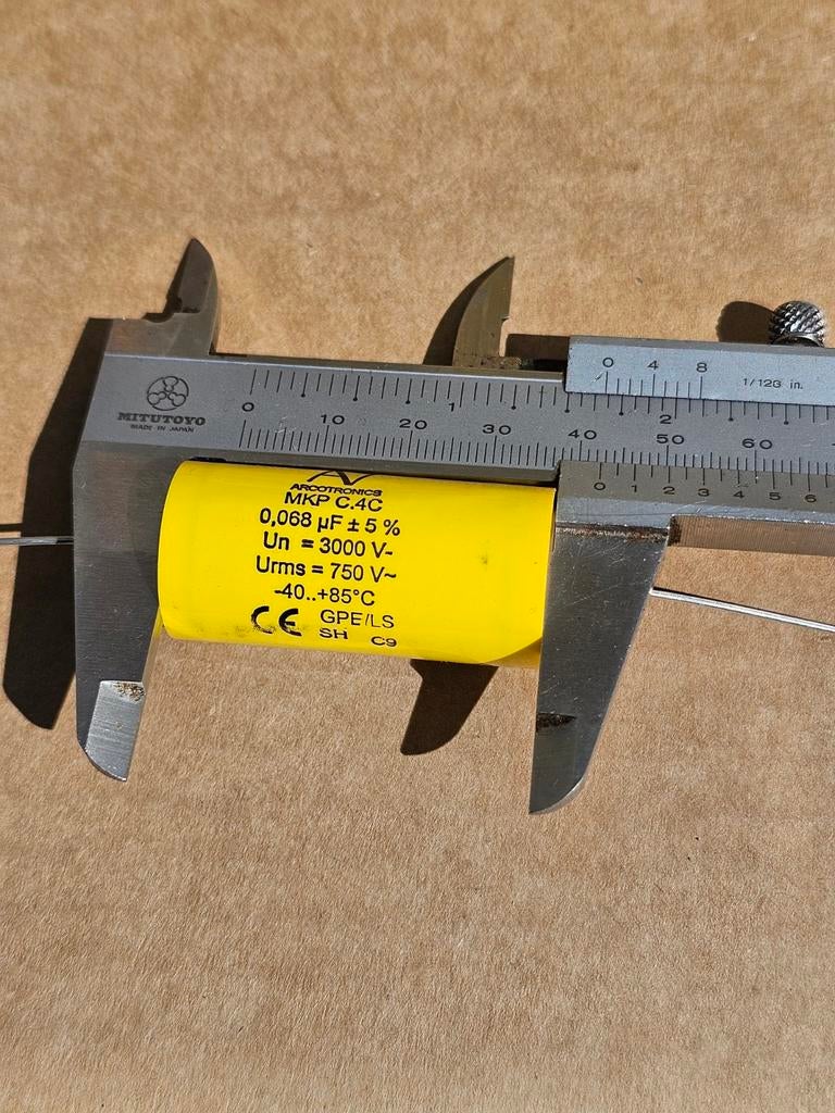 68nF 3000V MKP audio (LEES TEKST), Ophalen of Verzenden, Nieuw