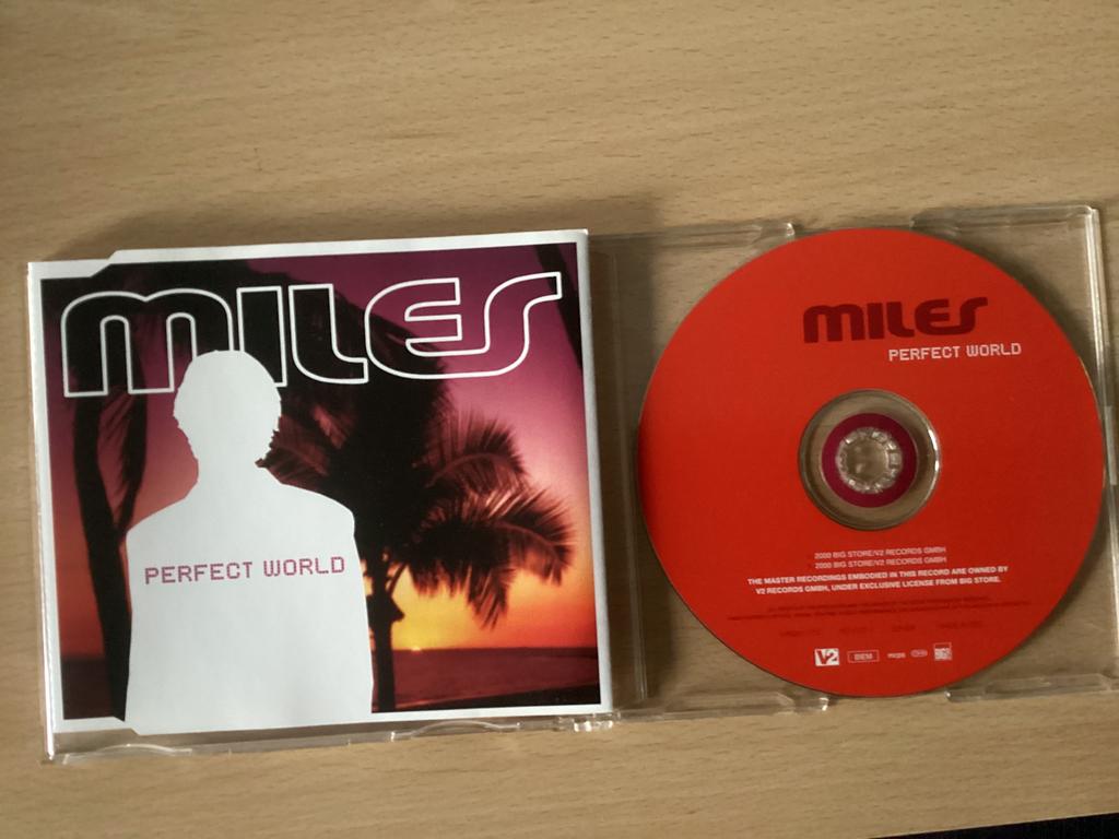 Miles-Perfect world. Cd-single EP., 1 single, Ophalen of Verzenden, Zo goed als nieuw