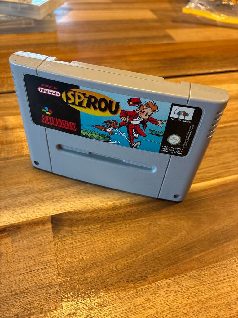 Spirou SNES - Klassiek Platform Avontuur, Spelcomputers en Games, Games | Nintendo Super NES, Gebruikt, 1 speler, Ophalen of Verzenden