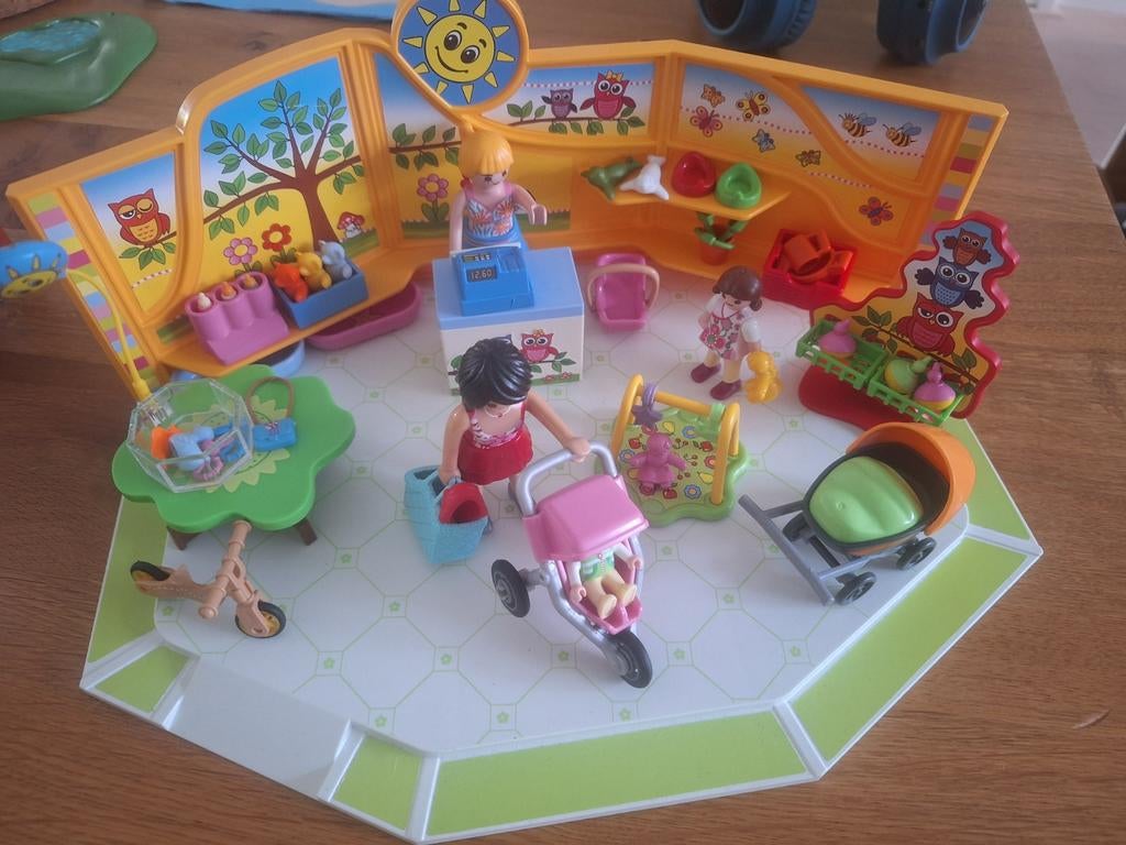 Playmobil Kinderdagverblijf met figuren en accessoires, Ophalen, Gebruikt, Jongen of Meisje