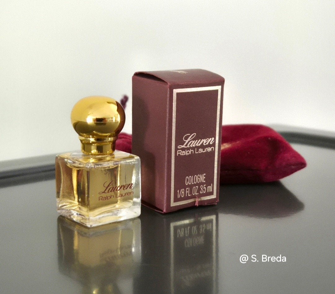 Ralph Lauren - Lauren - miniatuur met doosje + zakje, Ophalen of Verzenden, Zo goed als nieuw