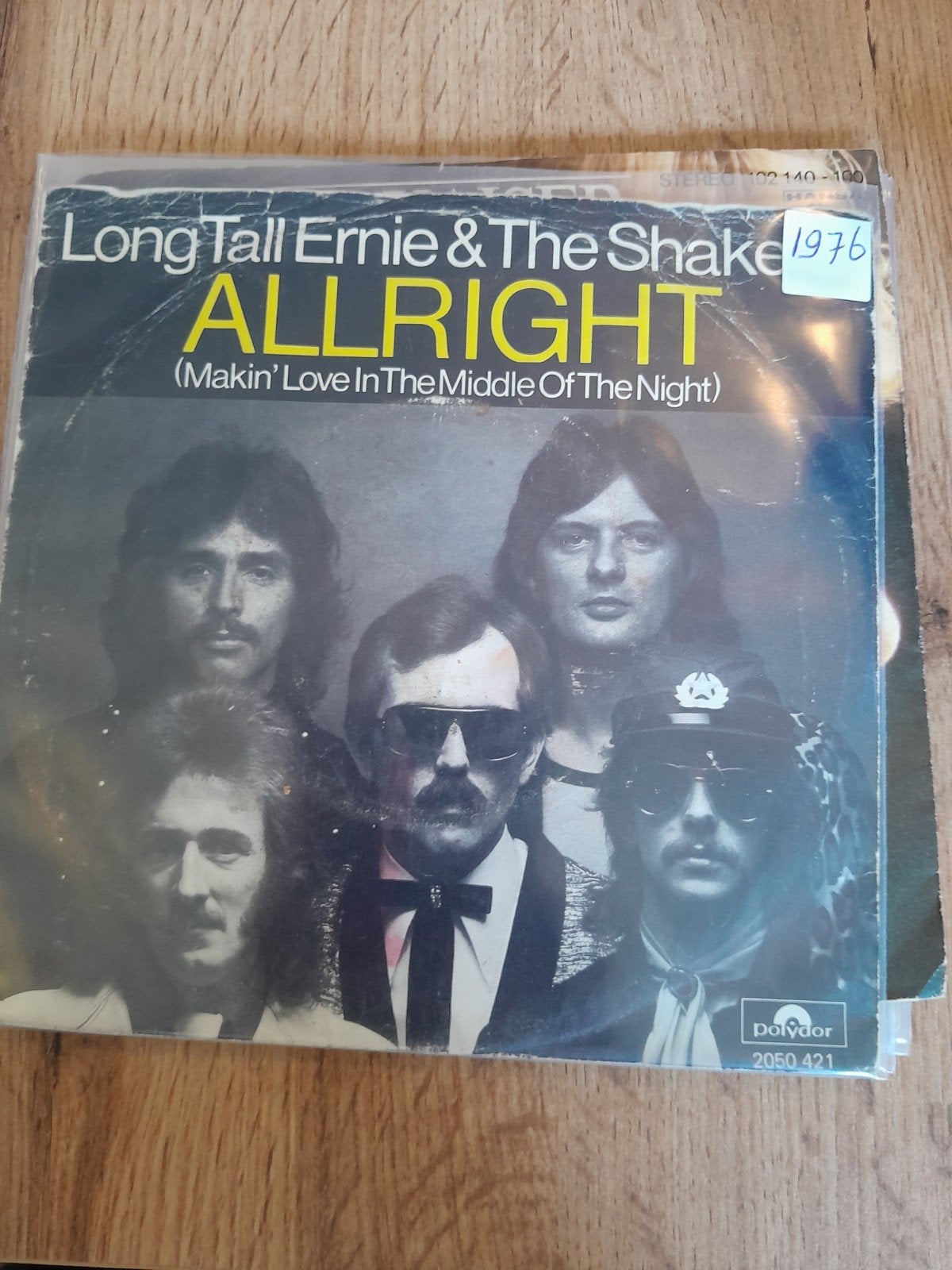 long tall ernie 7inch allright, Ophalen of Verzenden, Zo goed als nieuw, Pop