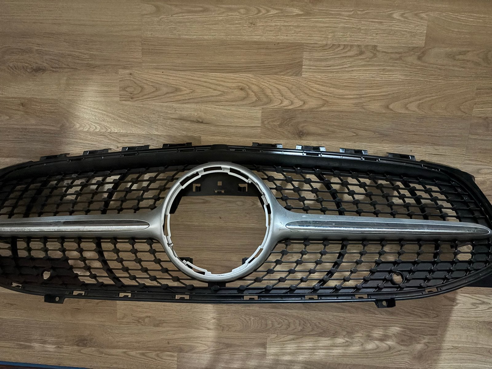 Grille Mercedes-Benz (zonder ster), Gebruikt, Voor, Mercedes-Benz, Ophalen of Verzenden