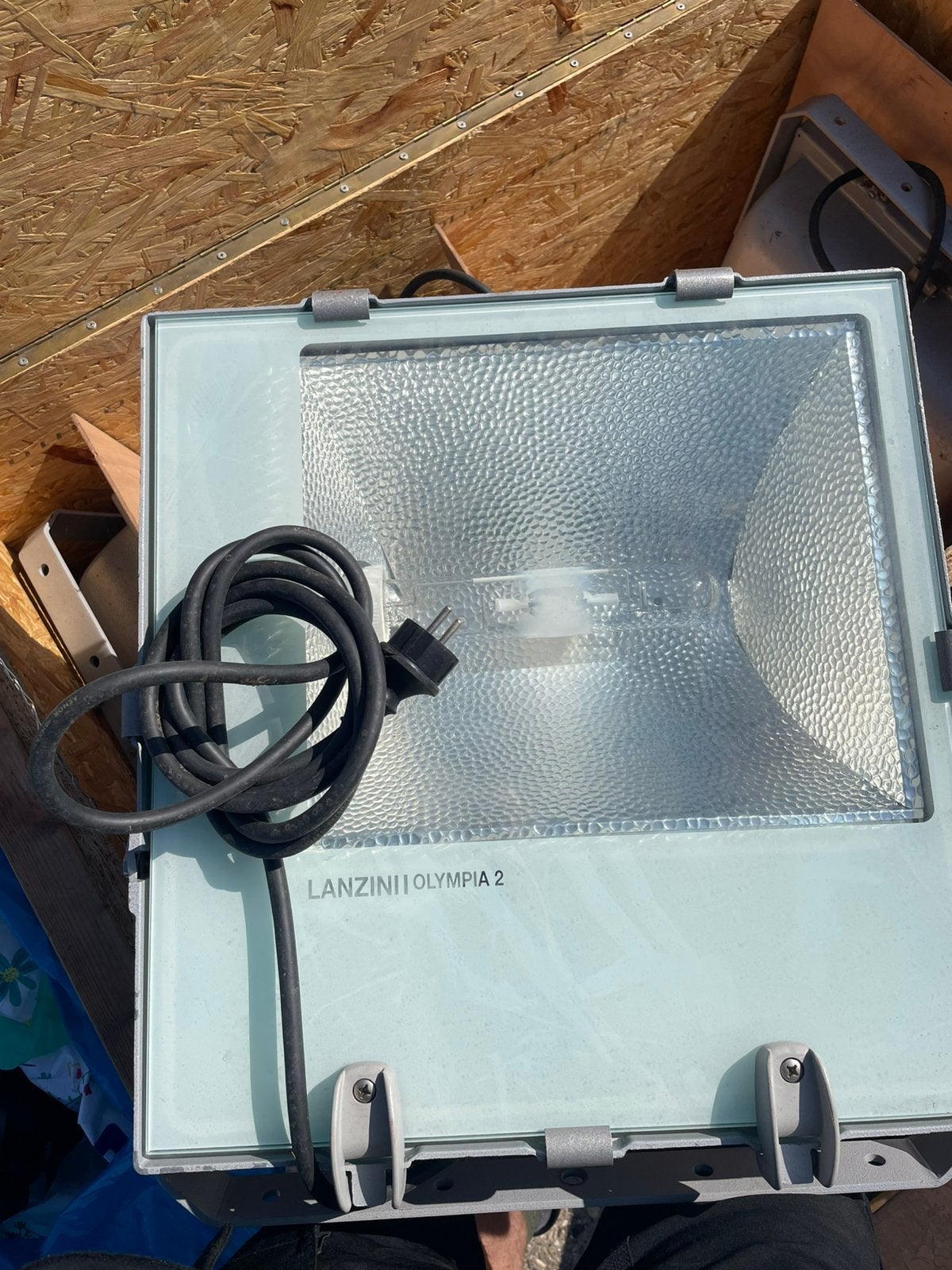 Halogeenlamp, Doe-het-zelf en Verbouw, Bouwverlichting, Ophalen of Verzenden, Zo goed als nieuw, Lamp
