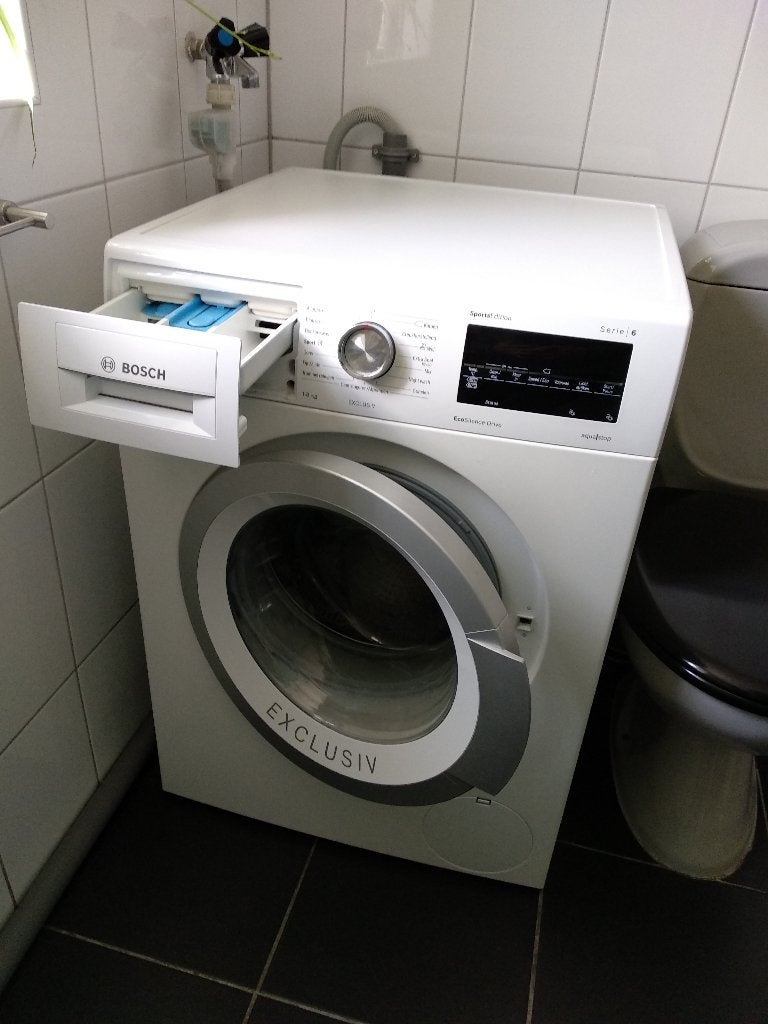 Wasmachine Bosch, Ophalen, Gebruikt, Minder dan 85 cm, Handwasprogramma