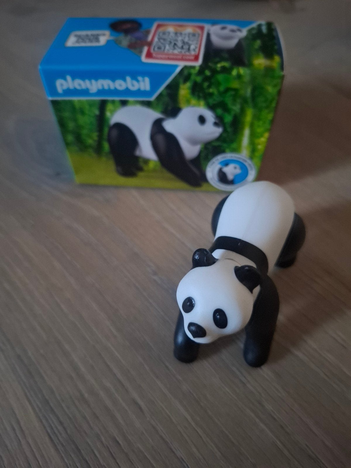 nieuw in doosje Playmobil pandabeer panda beer, Ophalen of Verzenden, Nieuw, Complete set, Figuren