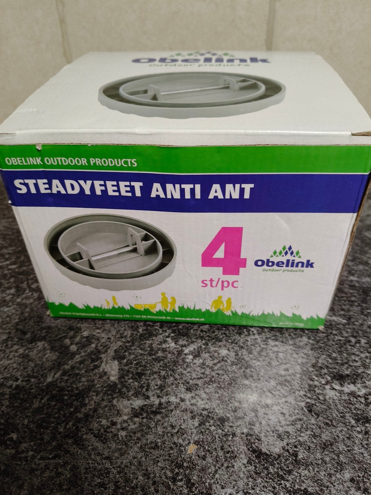 Obelink Steadyfeet Anti Ant - 4 stuks, Ophalen of Verzenden, Nieuw