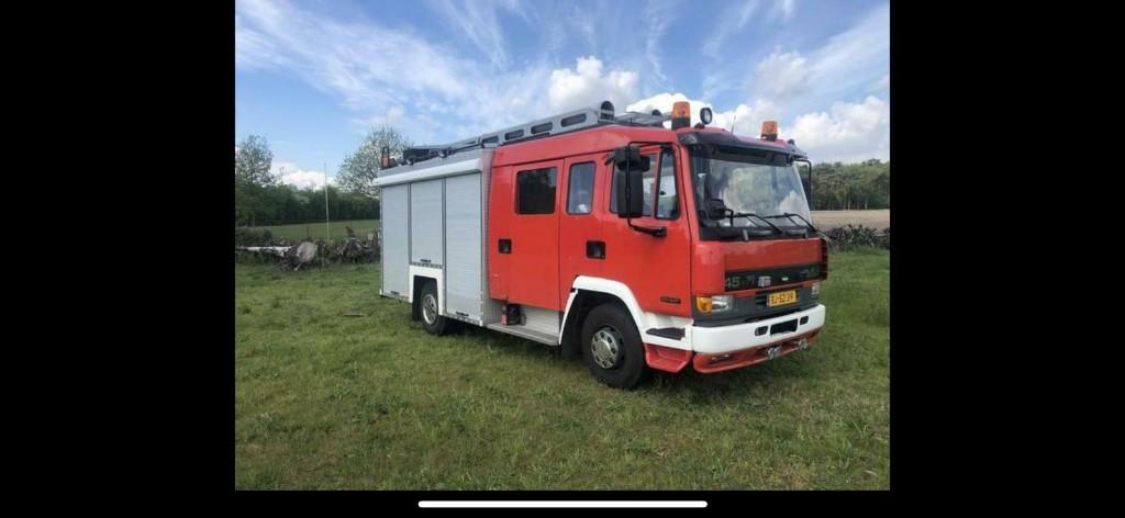 DAF 45 CE 2000 <70.000 km!!! Prima conditie, 6 zitplaatsen, Auto's, Vrachtwagens, Particulier, ABS, Achteruitrijcamera, Bluetooth
