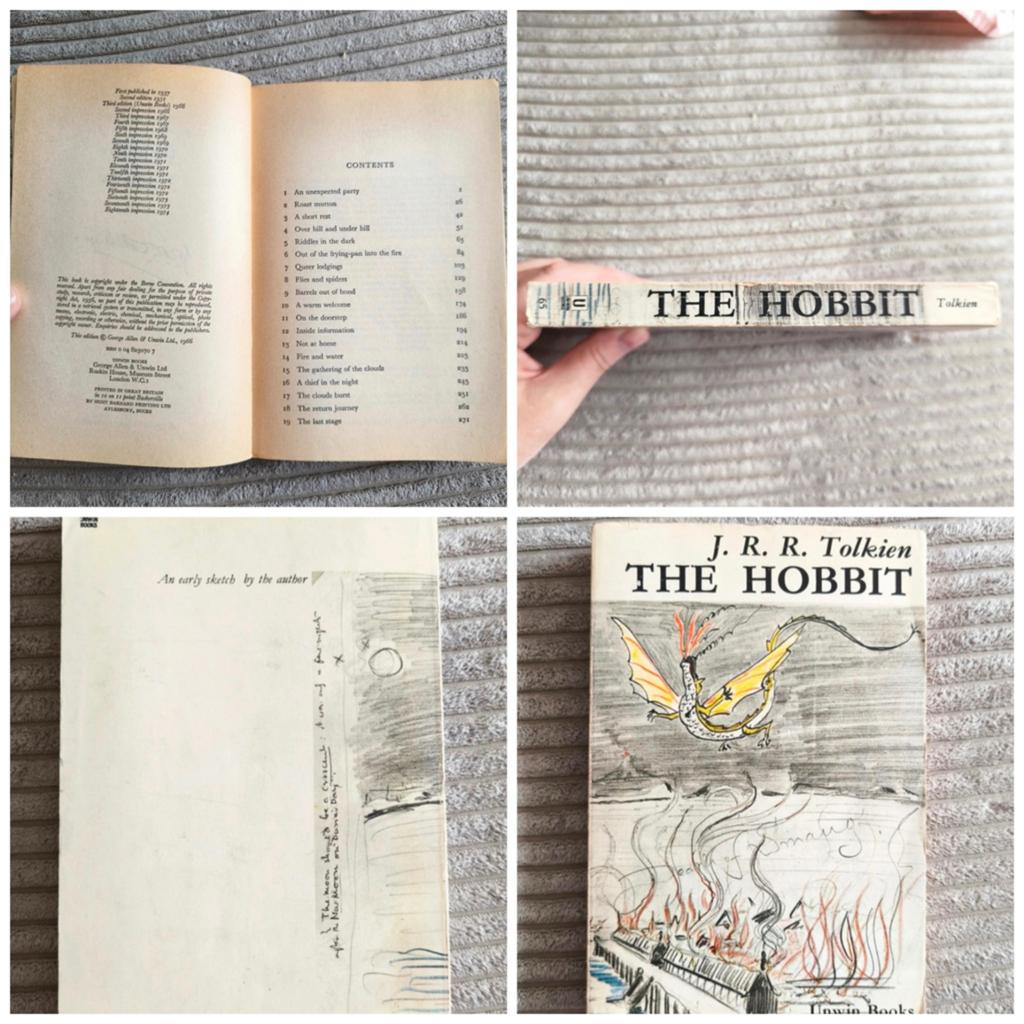 The Hobbit pocket Unwin 1974 Tolkien, Ophalen of Verzenden