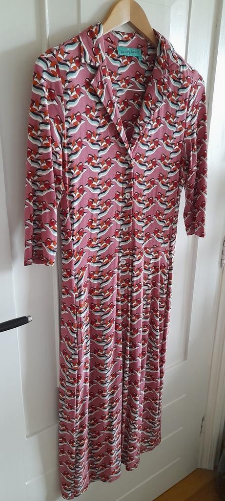Bakery Ladies hele mooie jurk in vogeltjesprint viscose M, Kleding | Dames, Jurken, Maat 38/40 (M), Verzenden, Zo goed als nieuw