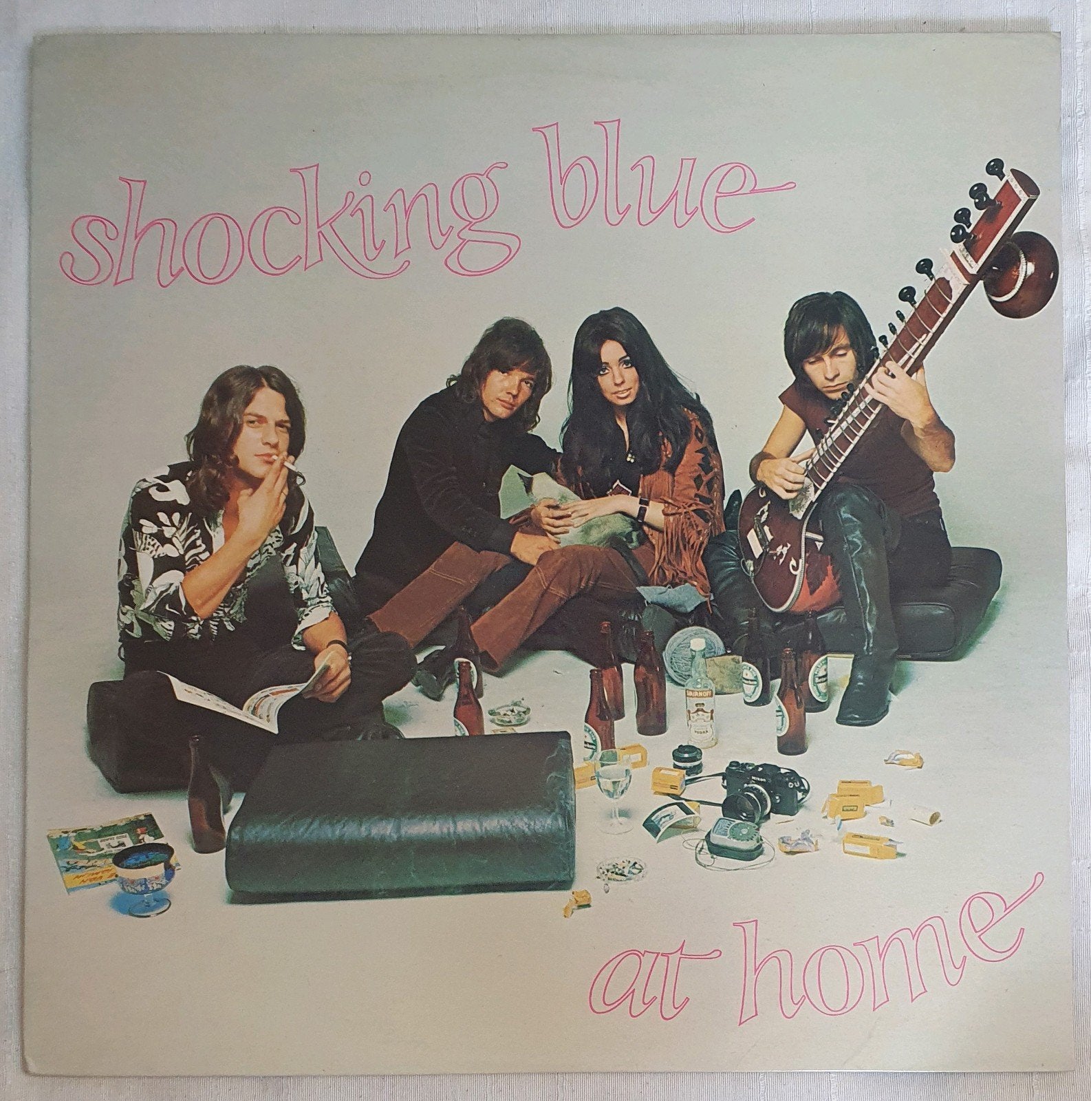 LP Shocking blue - At home - D 108/7 - 1969, Cd's en Dvd's, Vinyl | Rock, Zo goed als nieuw, Psychedelic Rock, LP, 12 inch, Verzenden