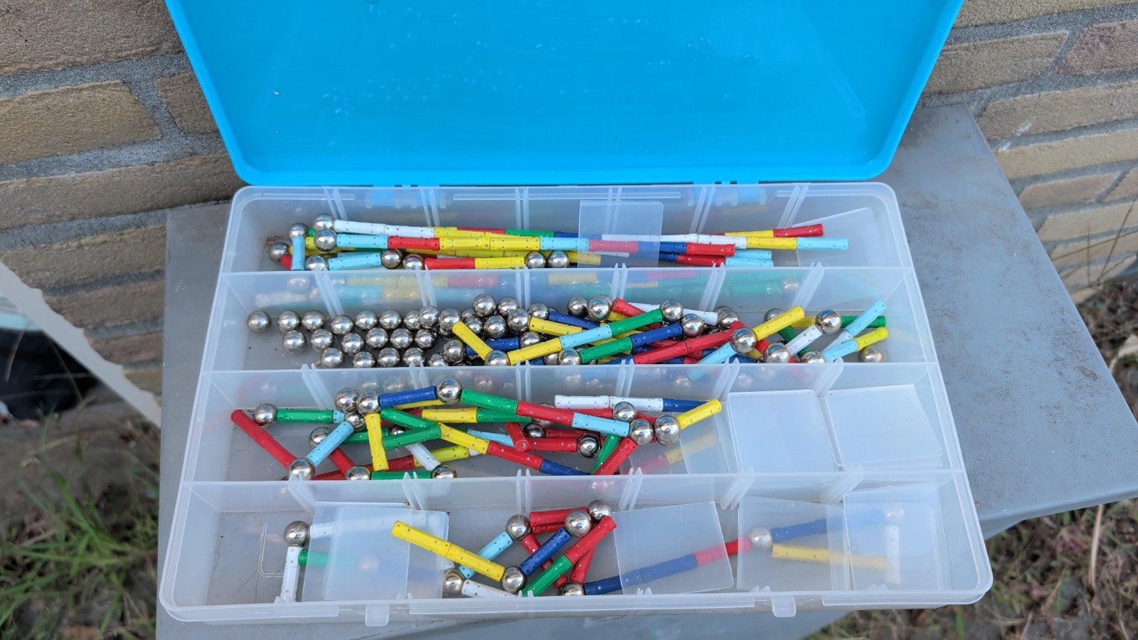 Magnetisch Bouwspeelgoed in Doos - Educatief & Creatief, Kinderen en Baby's, Speelgoed | Educatief en Creatief, Ophalen of Verzenden