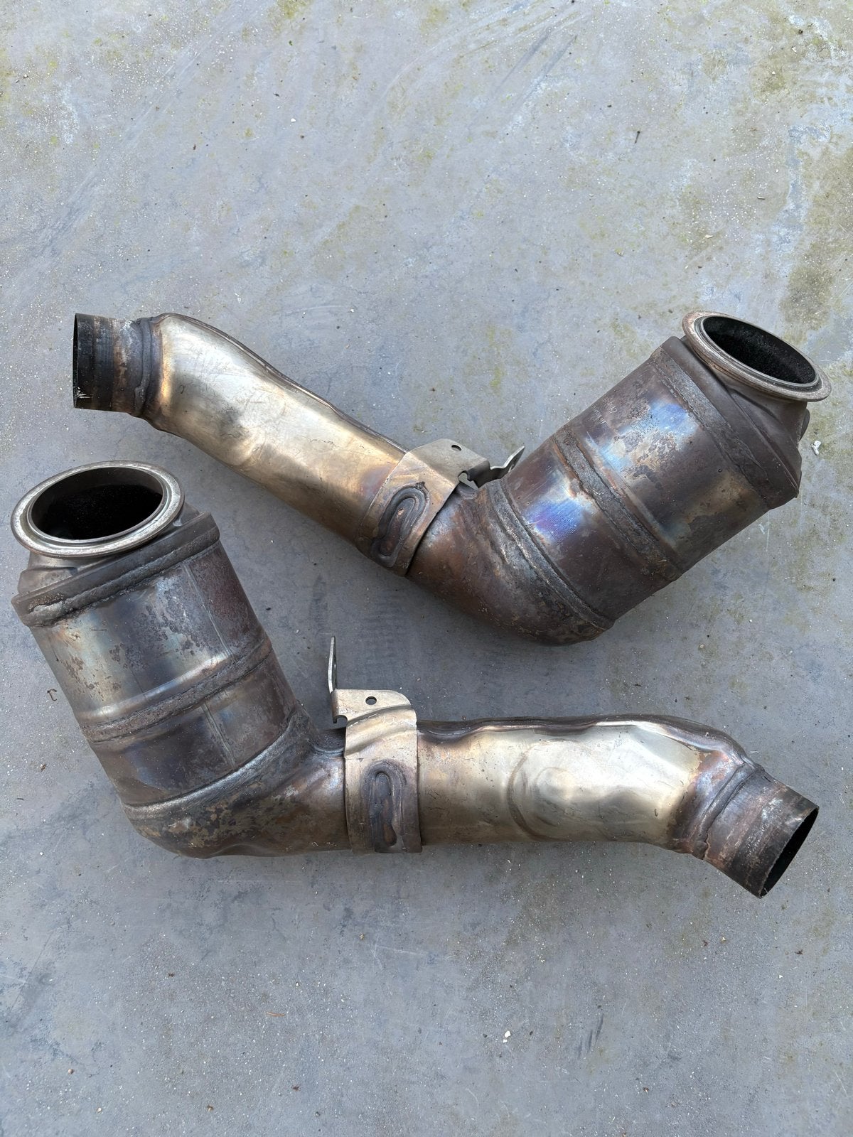 BMW M5 2012 F10 open downpipes, Auto-onderdelen, Ophalen of Verzenden, Gebruikt, BMW