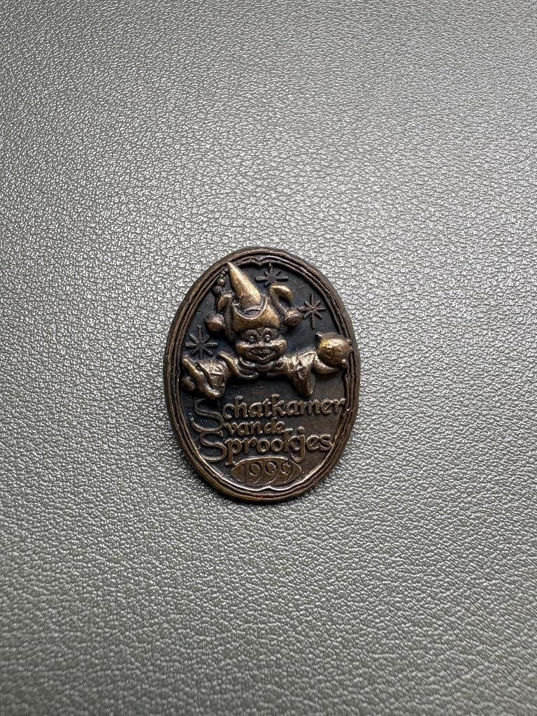 Efteling Pin Schatkamer van de Sprookjes, Verzamelen, Efteling, Ophalen of Verzenden, Zo goed als nieuw, Button of Speldje