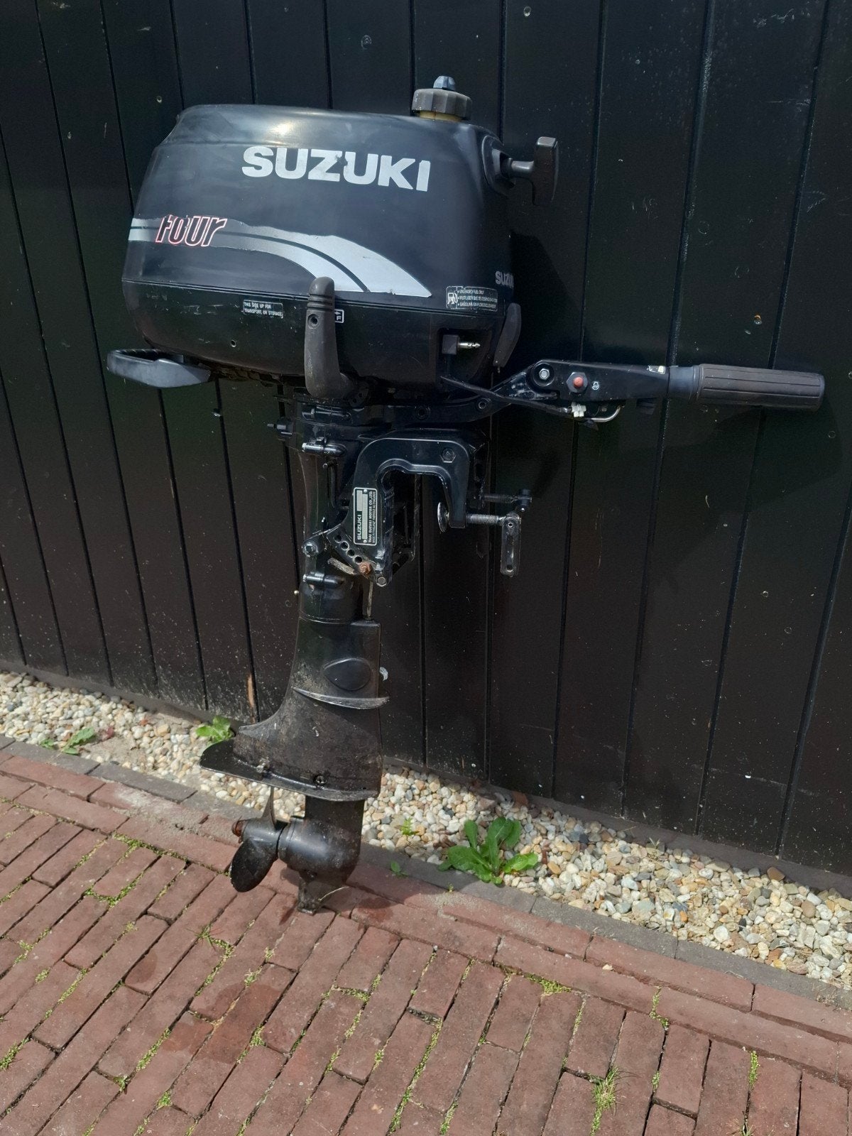 Nette suzuki 5 pk 4 takt, Watersport en Boten, Ophalen of Verzenden, Gebruikt, Benzine, Minder dan 5 pk