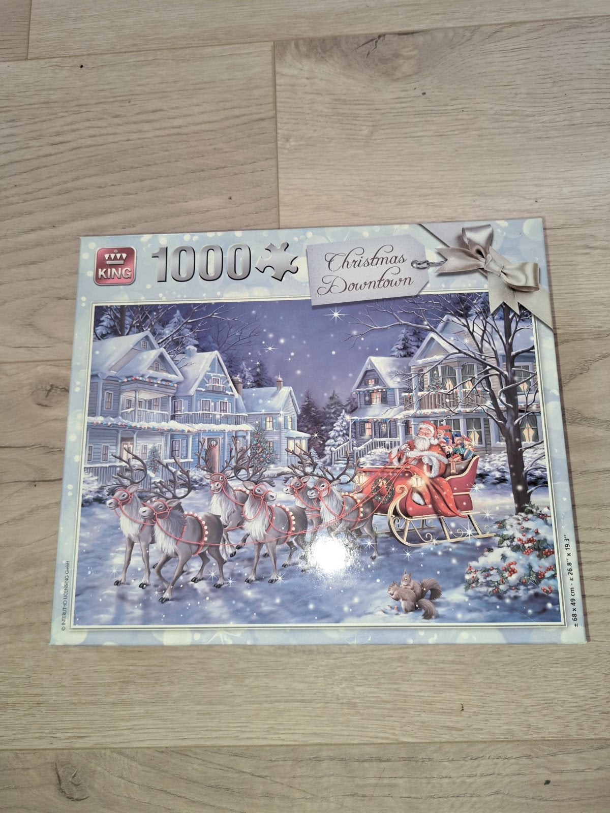 Christmas Downtown puzzel, Ophalen, 500 t/m 1500 stukjes, Zo goed als nieuw, Legpuzzel
