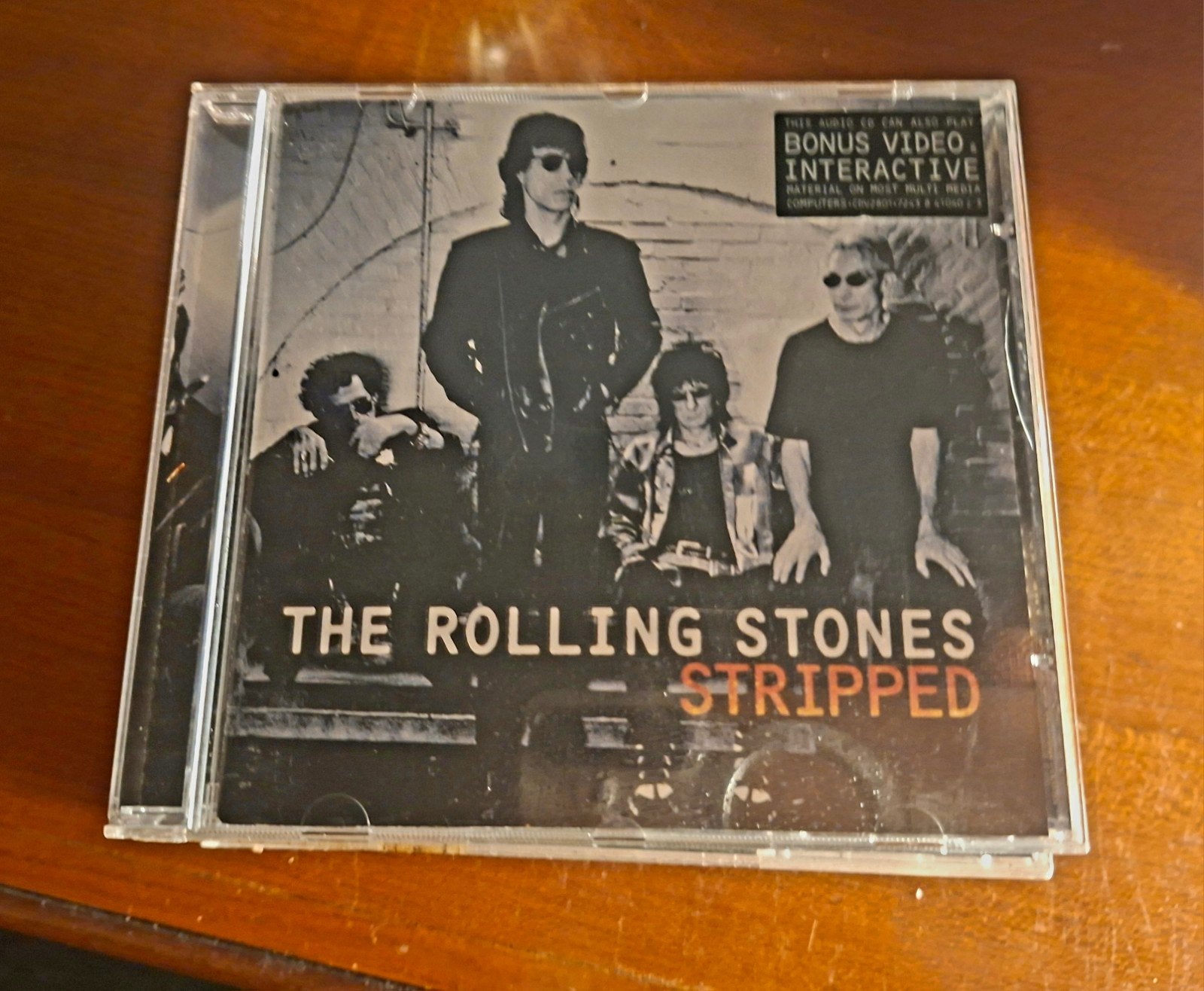The Rolling Stones - Stripped CD met bonusvideo, Cd's en Dvd's, Gebruikt, Ophalen of Verzenden, Live-album, Bonusmateriaal