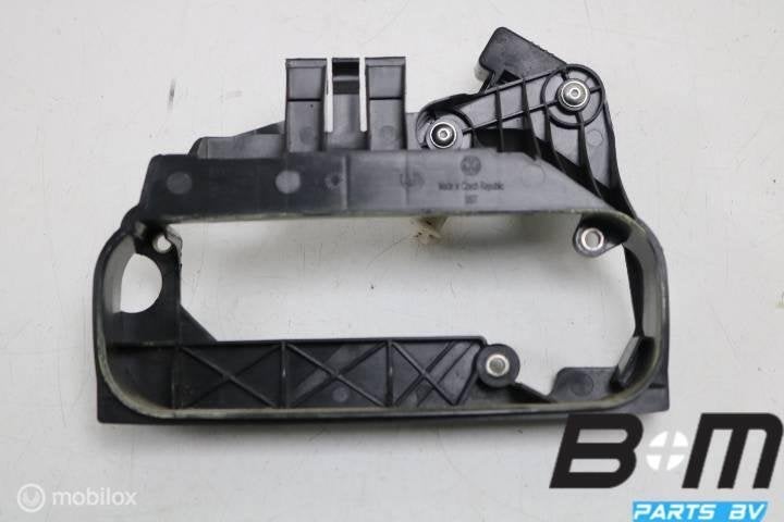 Achterklepgreephouder met stelmotor VW Caddy 2K 3B0959781B, Gebruikt