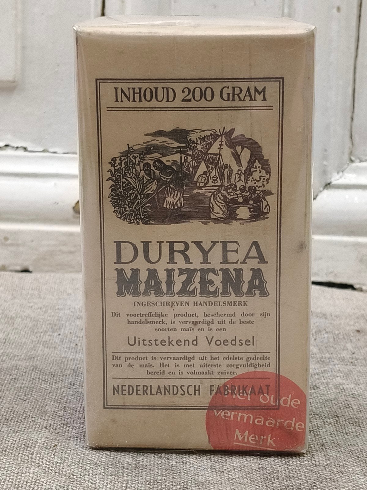 oud pakje Duryea Maizena, Ophalen of Verzenden, Gebruikt