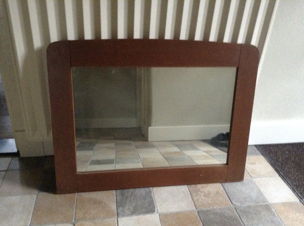 Antieke spiegels....., Ophalen, Ovaal, Minder dan 50 cm