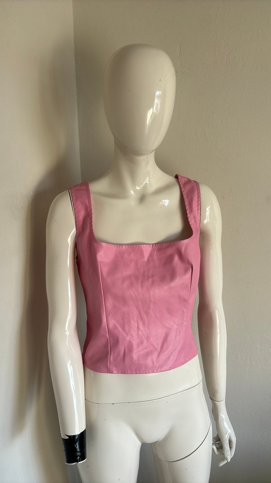 Shein top maat M, Kleding | Dames, Tops, Ophalen of Verzenden, Zo goed als nieuw, Zonder mouw