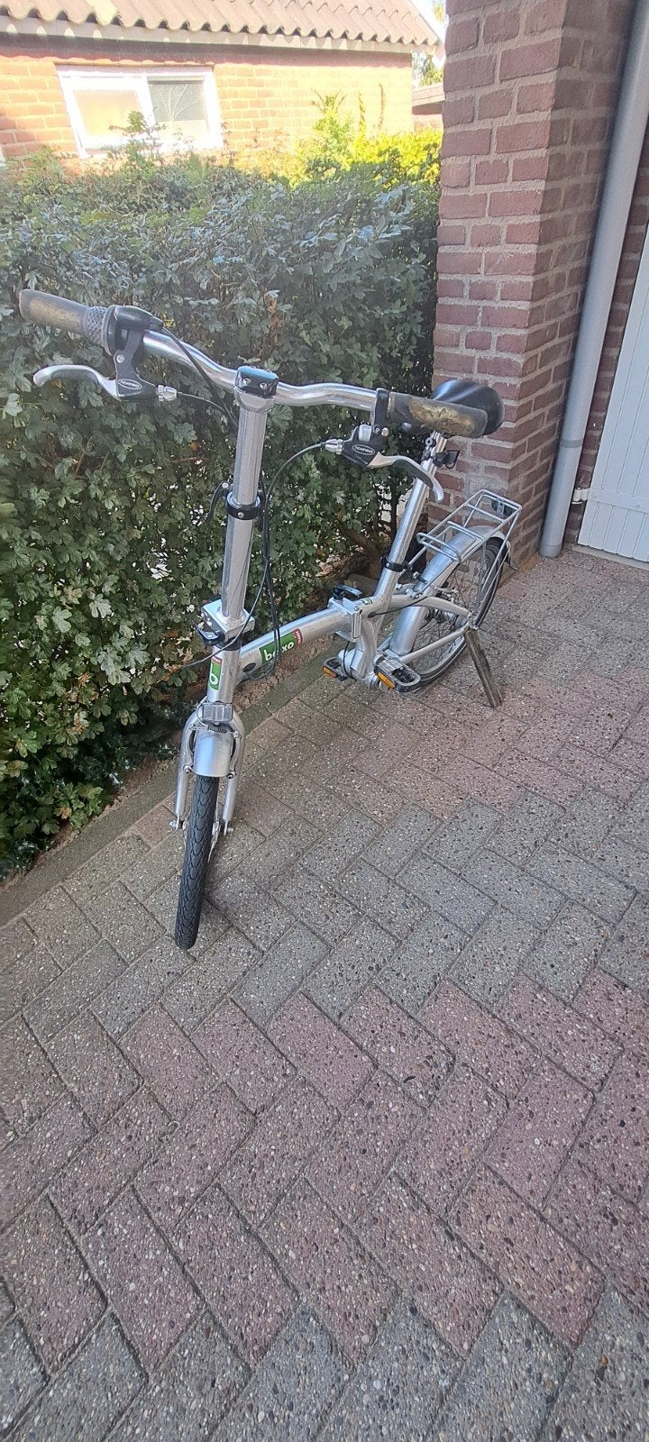Compacte vouwfiets met cardanaandrijving, Fietsen en Brommers, 20 inch of meer, Gebruikt, Velgrem, Versnellingen
