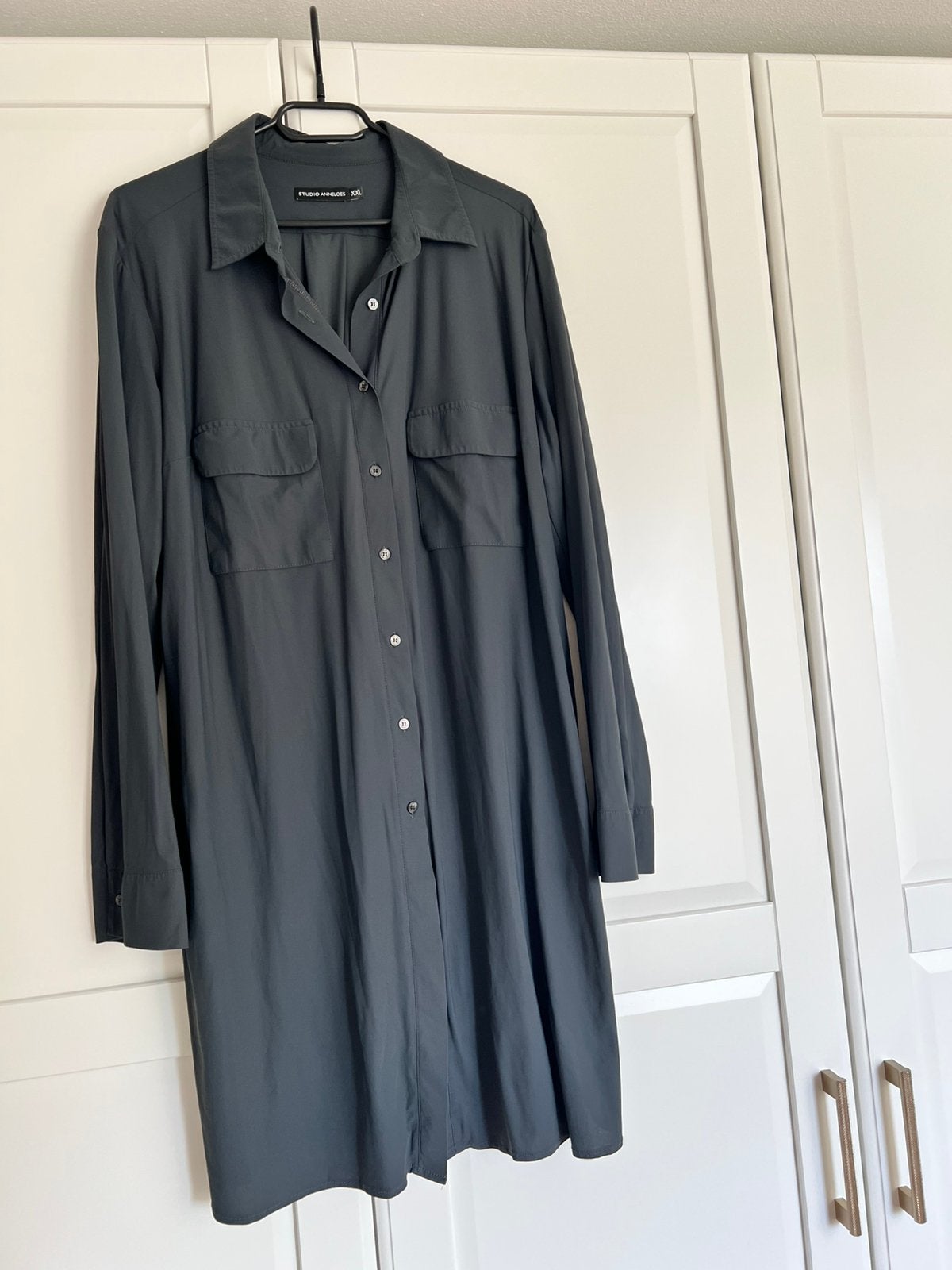 Studio anneloes woopy blouse tuniek XXL dark grey, Kleding | Dames, Maat 46/48 (XL) of groter, Ophalen of Verzenden, Zo goed als nieuw