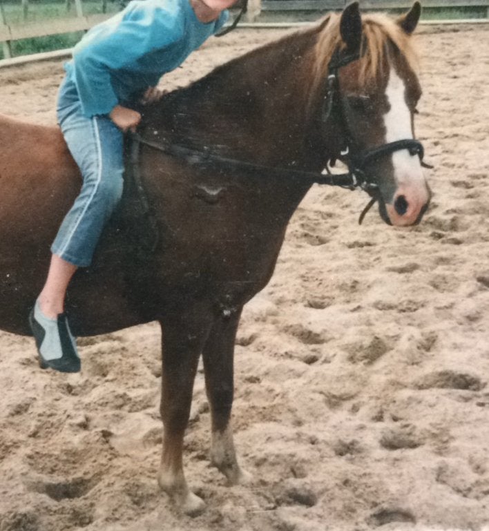 Ponyles/paardrijles voor kinderen, Ophalen