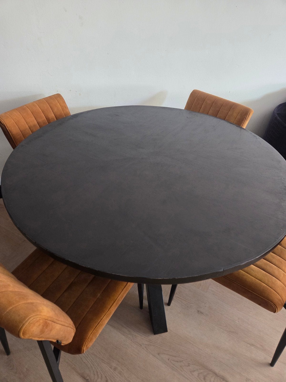 Ronde eettafel, Ophalen, Rond, Zo goed als nieuw, Modern