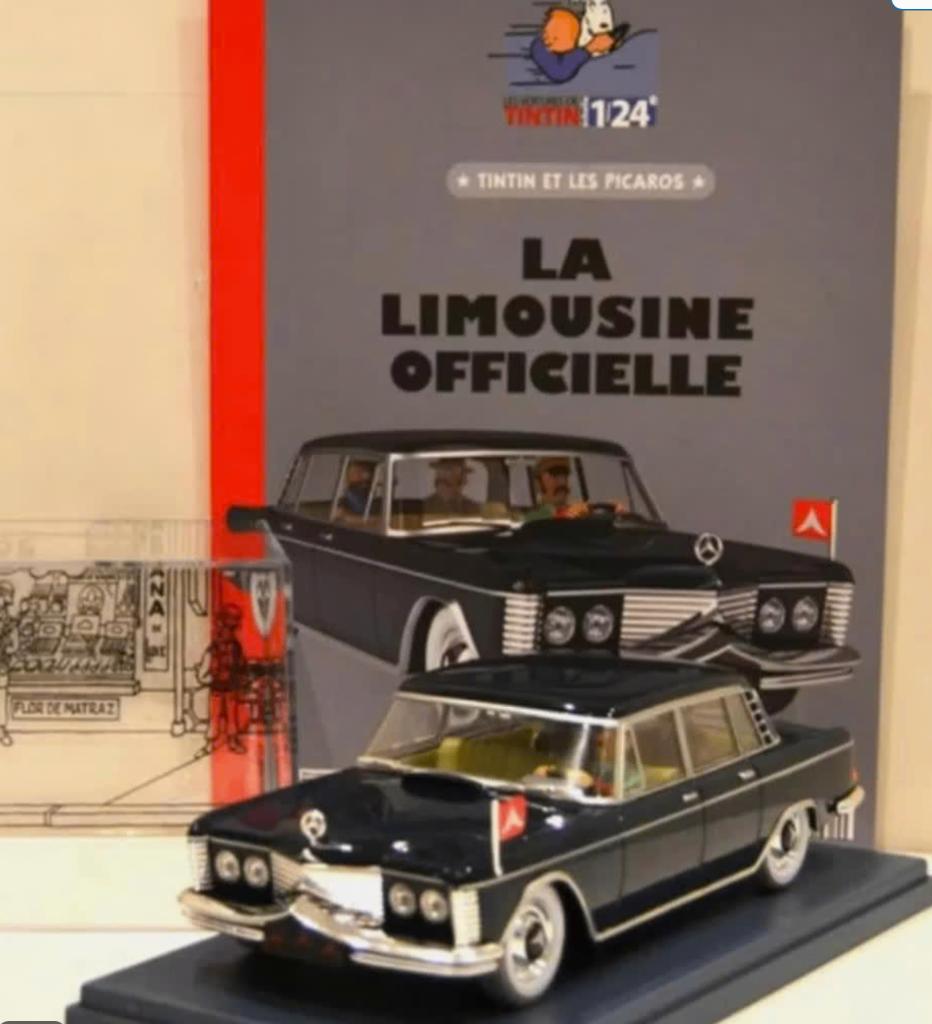 ZIL - 114 1967 Kuifje schaal 1/24 les voitures TINTIN # 64, Verzenden, Nieuw, Auto, Overige merken