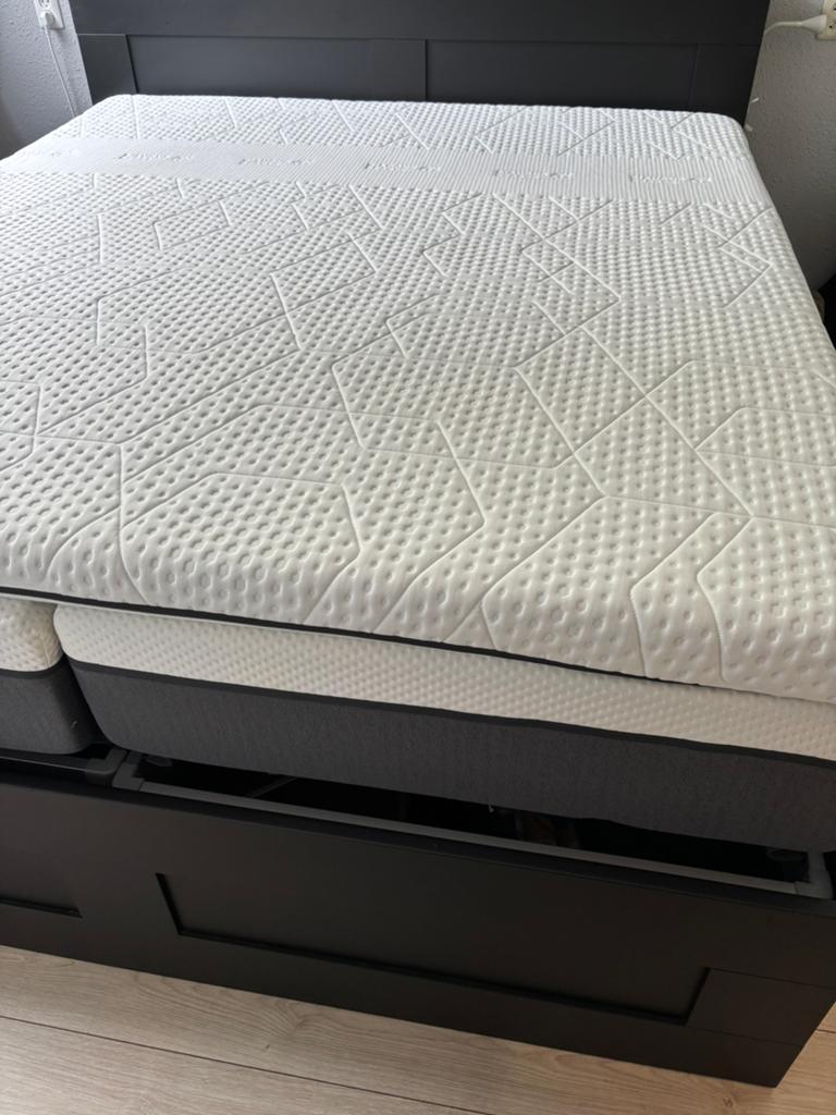 Emma diamand topper 180x200, Huis en Inrichting, Slaapkamer | Matrassen en Bedbodems, Ophalen, Zo goed als nieuw, Tweepersoons