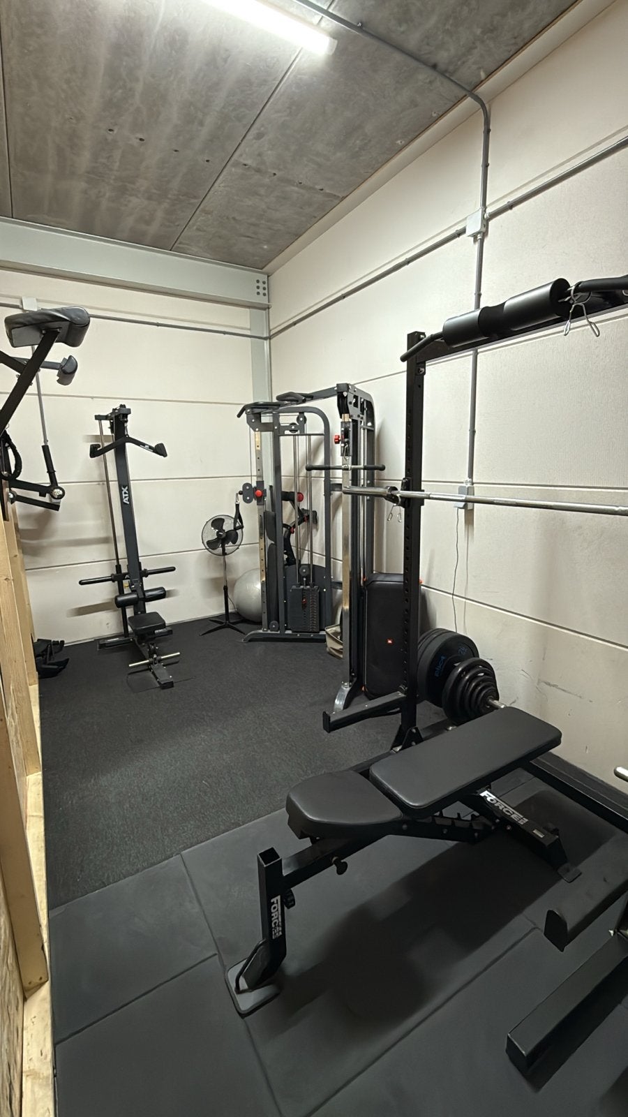 Complete Home Gym Set: Krachtstation, Halters & Meer, Ophalen, Zo goed als nieuw, Armen, Dumbbell
