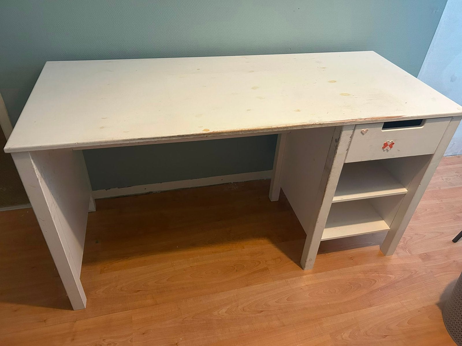 GRATIS bureau, Ophalen, Met lades, Gebruikt, Hout