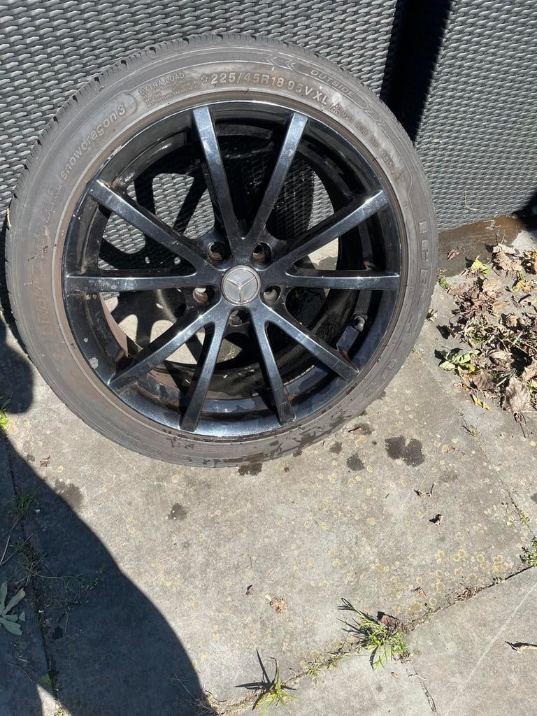 Mercedes velg 225/45 R18 Toora AMG, Ophalen, Gebruikt