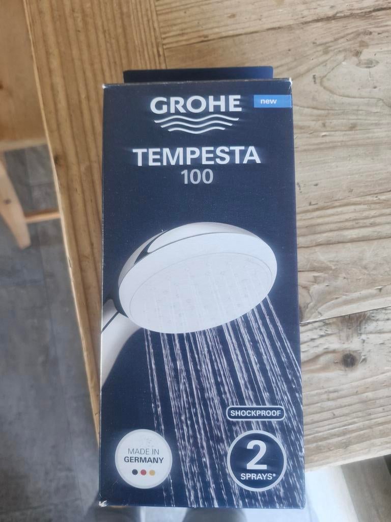 Grohe Tempesta 100 Douchekop Nieuw in Doos, Ophalen of Verzenden, Nieuw, Douche
