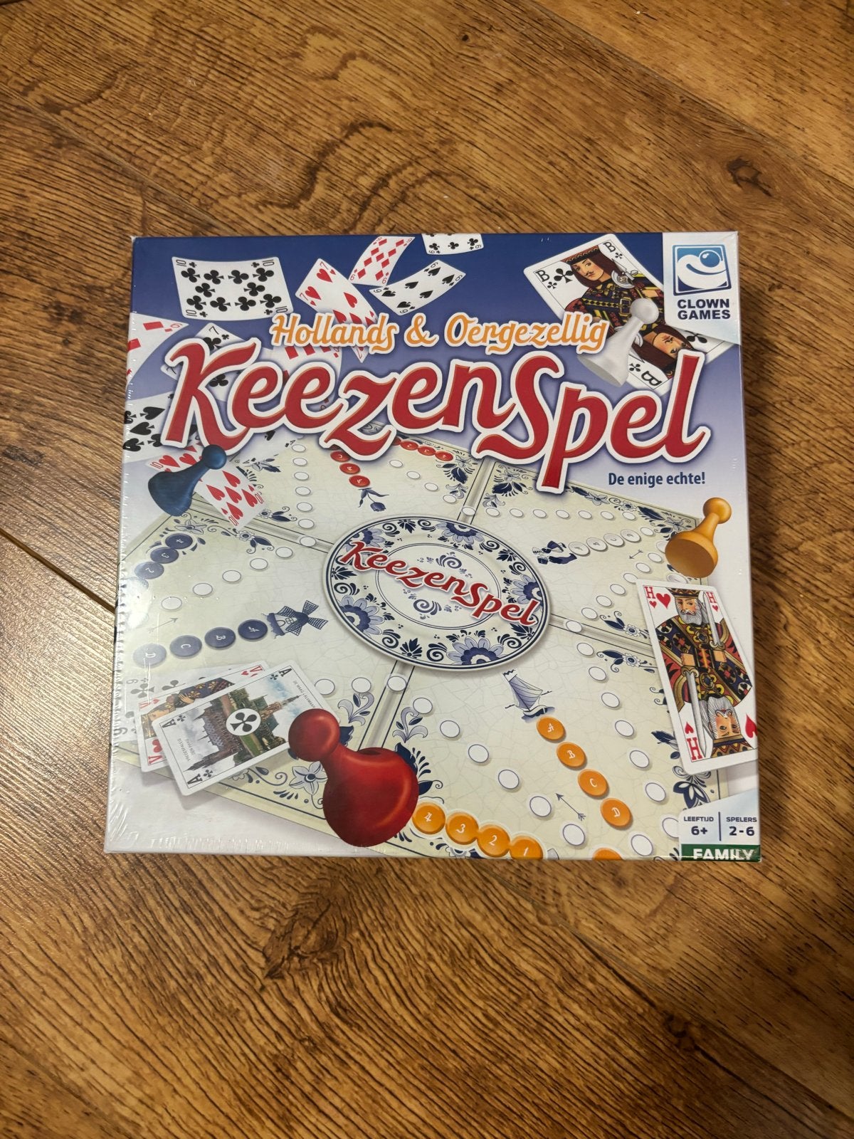 Keezenspel - Hollands & Oergezellig Bord- en Kaartspel, Een of twee spelers, Ophalen of Verzenden, Nieuw