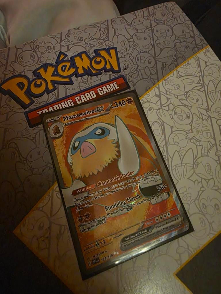 Mamoswine EX Pokémon kaart 174/159, Ophalen of Verzenden