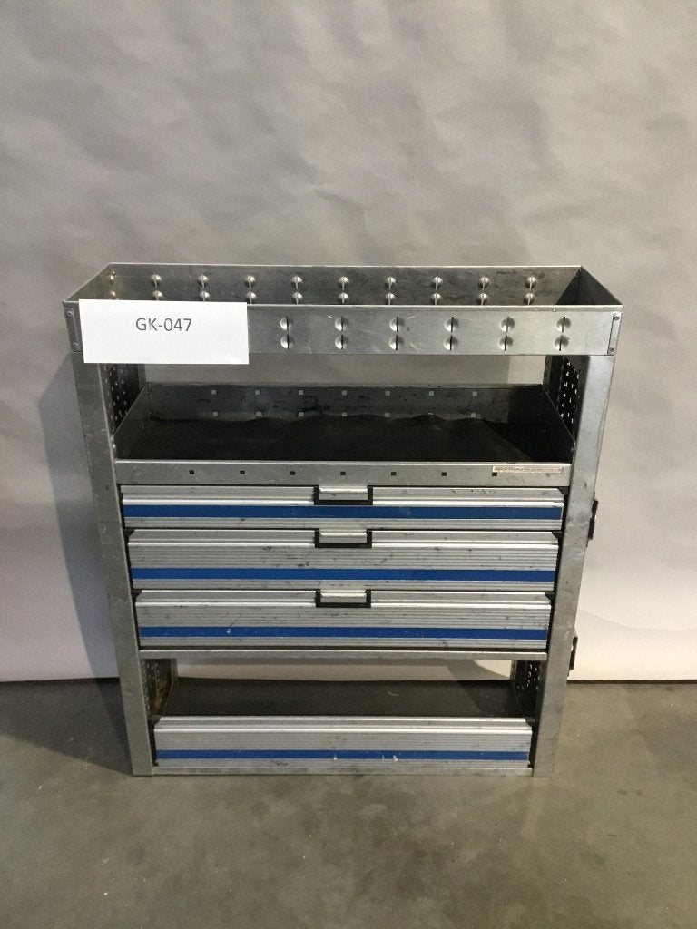 Aluminium Finnerup bedrijfswagen inrichting GK-047, Ophalen of Verzenden